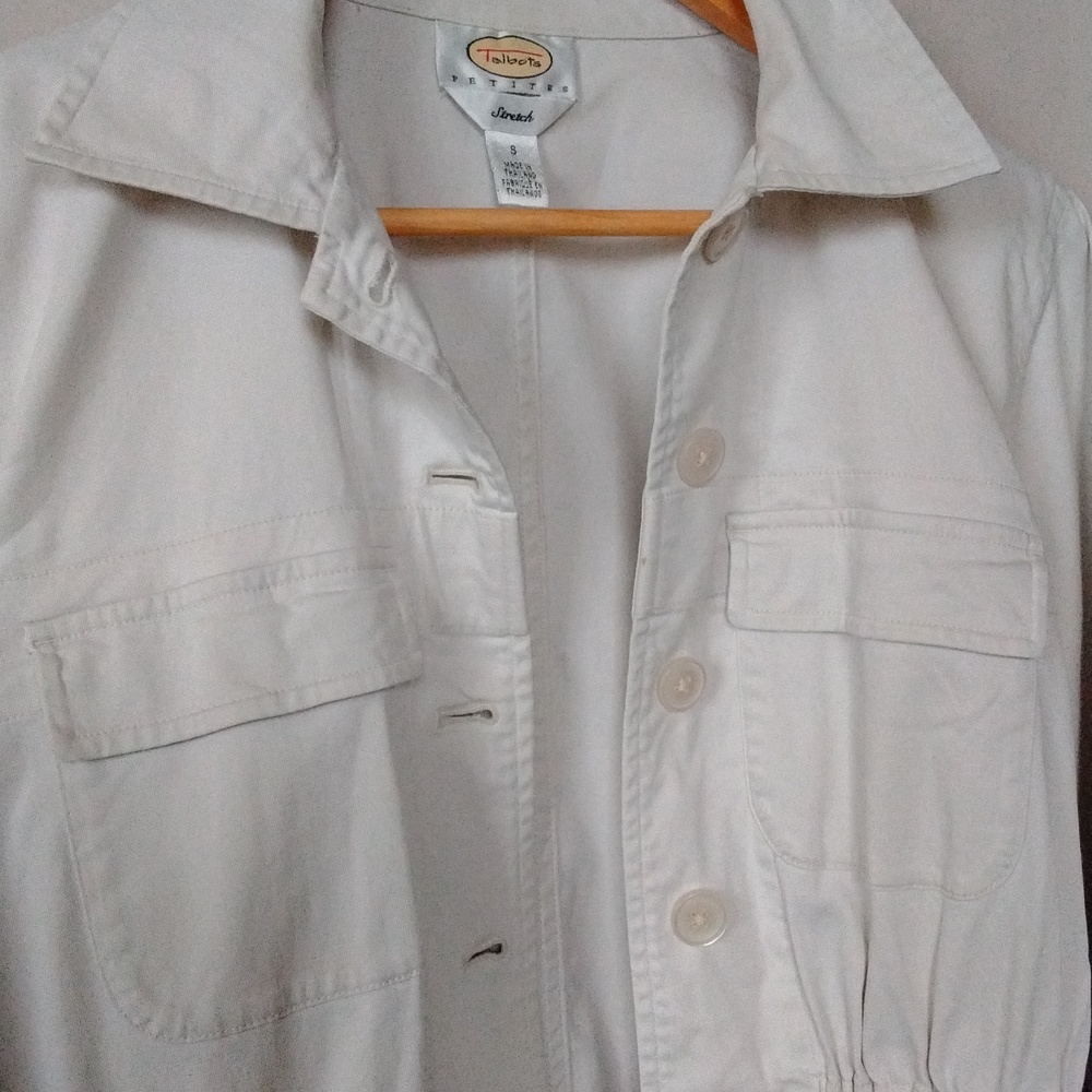 Talbots Women's Cream Jacket - Picture 2 of 8